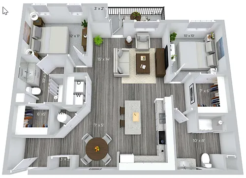Floor plan Hancock