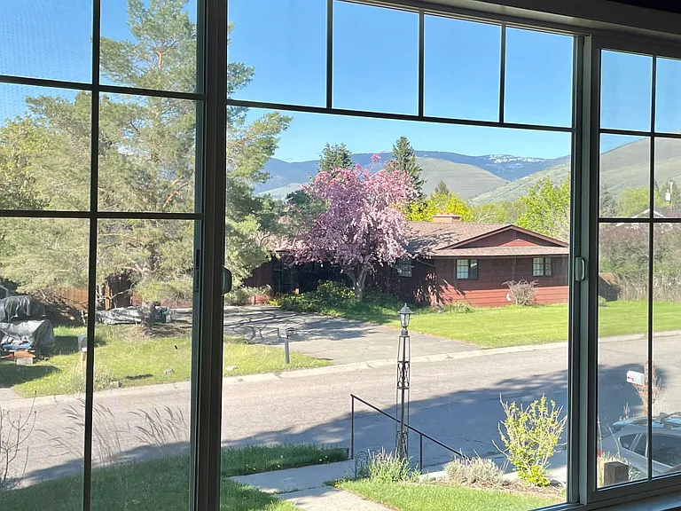 View from picture window
