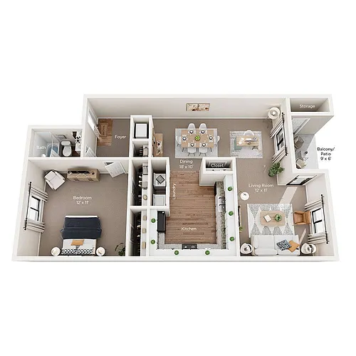 Floor plan Mirela (A)