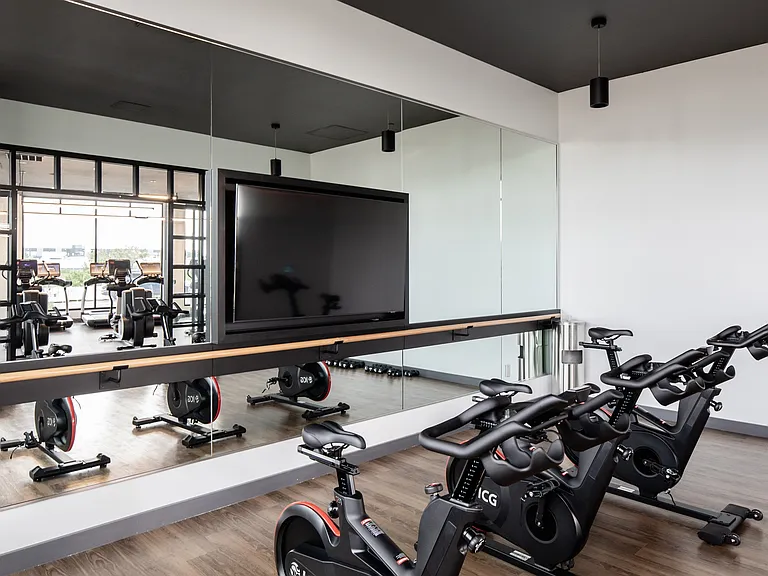 Enhance cardio with spin bikes