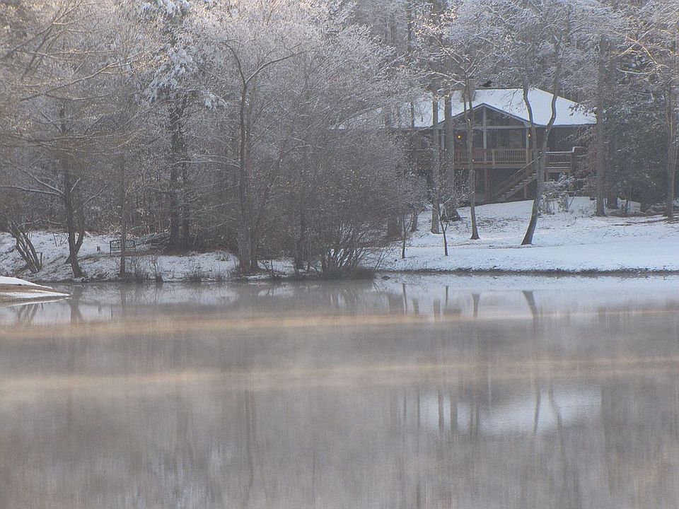 Winter view from lake.