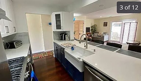 Galley-style kitchen