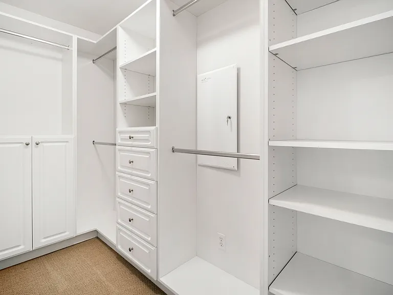 Custom Closets in Primary Bedroom