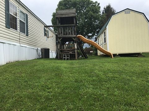 From common ground behind. 