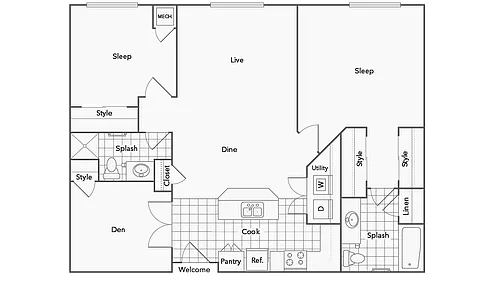 Floor plan D