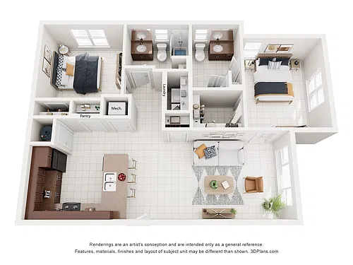 Floor plan B1