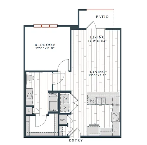 Floor plan A3-771
