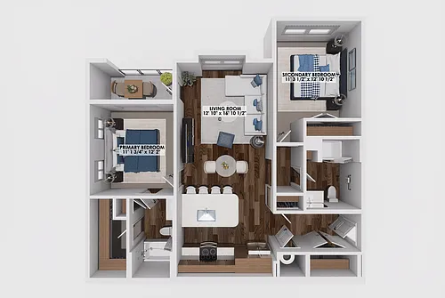 Floor plan Trailblazer Grand (B1A)