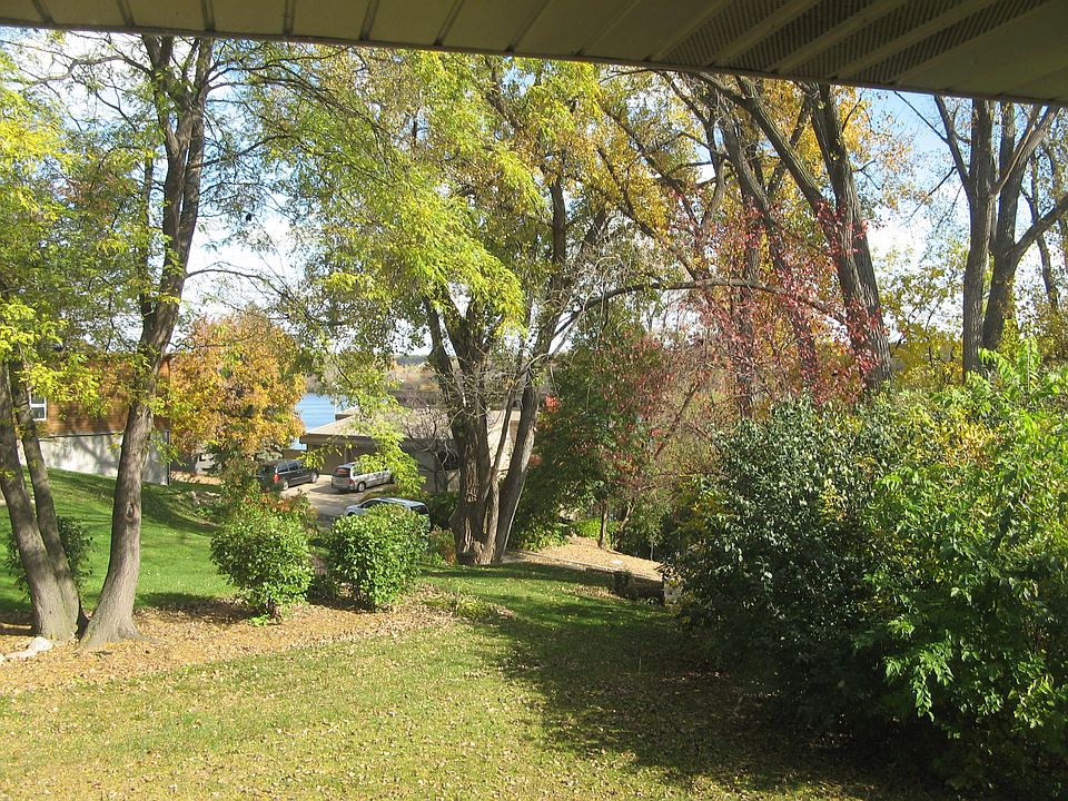 View from picture windows