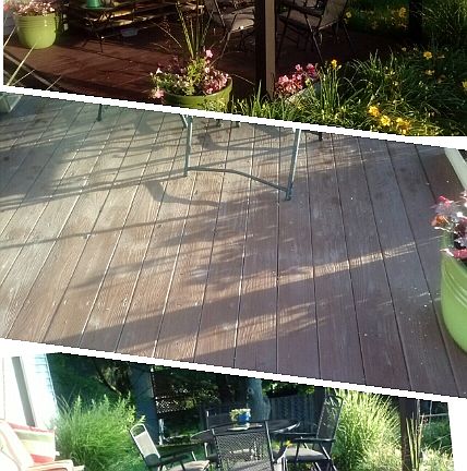 Deck redone with Deck Over 