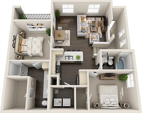 Floor plan B1 BH-U