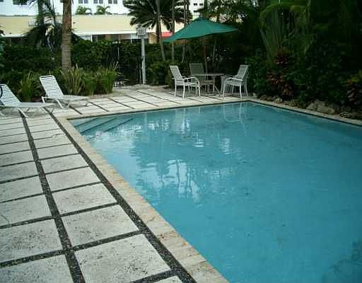 Pool in private courtyard.