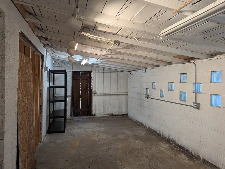 Interior of workshop