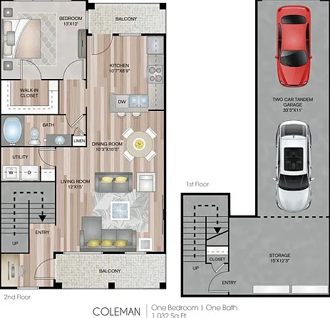 1032 Square Feet 1032 Square Feet
