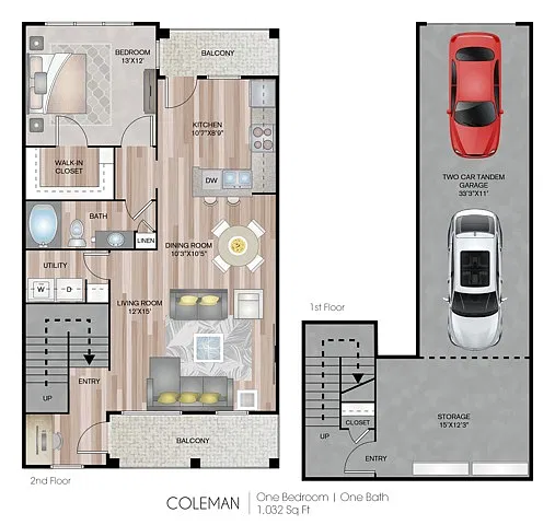 Floor plan Coleman