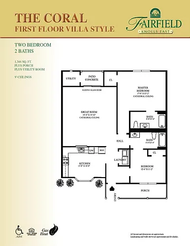 Floor plan The Coral