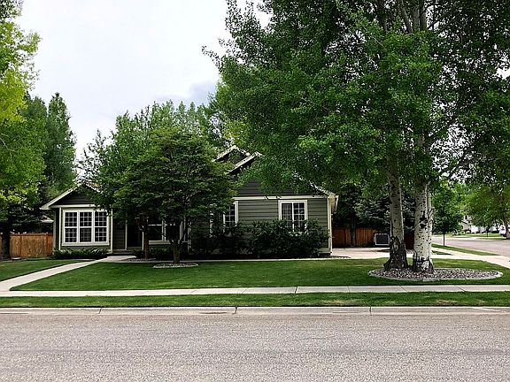 Front door to left of tree