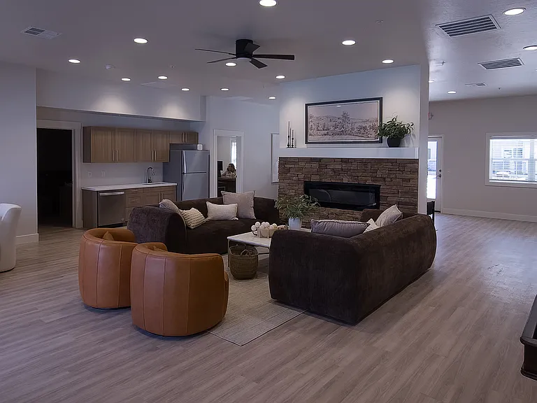 The Hawthorne Luxury Apartments Caldwell Clubhouse & Lounge