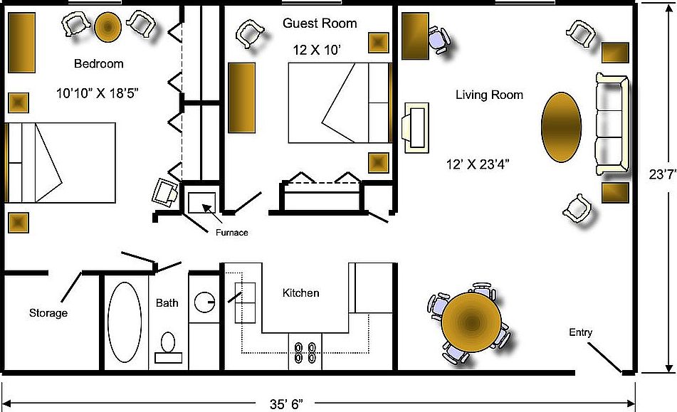 1st image of 1540 N Cotner Blvd
