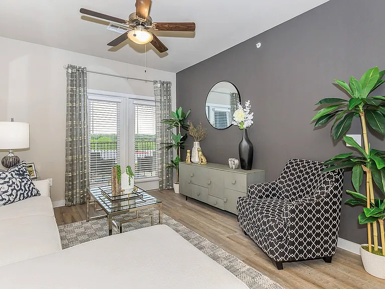 Vantage at McKinney Falls B2 Living Room