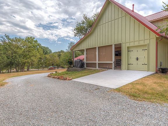 Side of house with storage