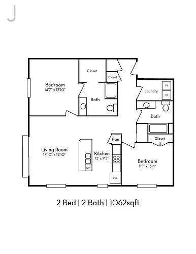 Floor plan J