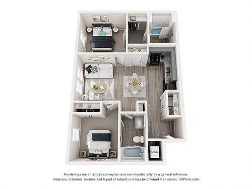 Floor plan B2