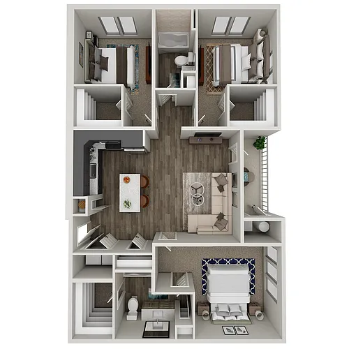 Floor plan 3x2-1301