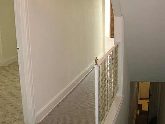 top of stairs
