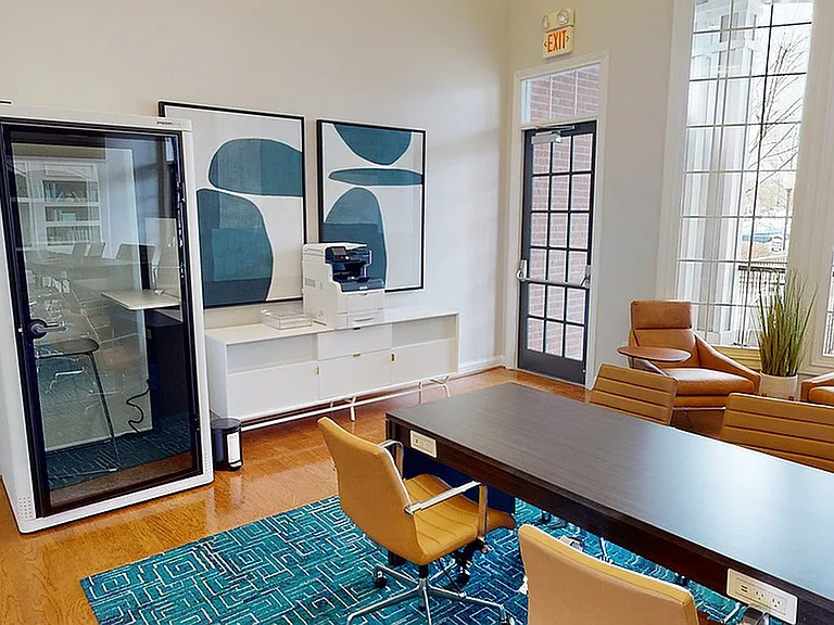 Privacy Pod and Printer