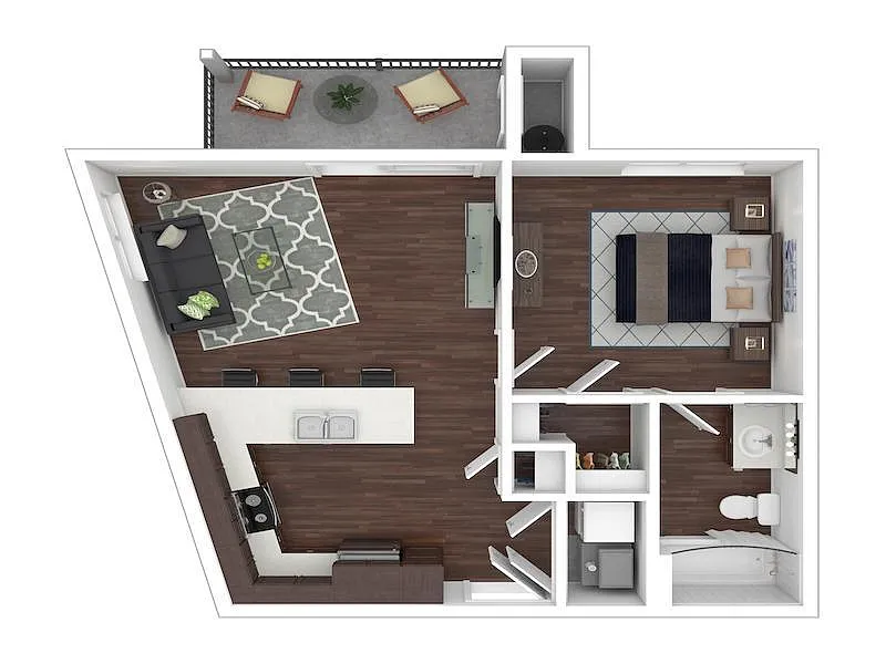 Floor plan 1C