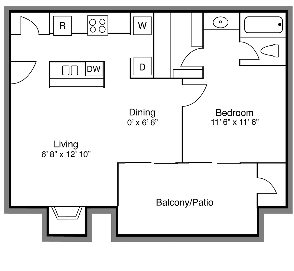 Floor plan B