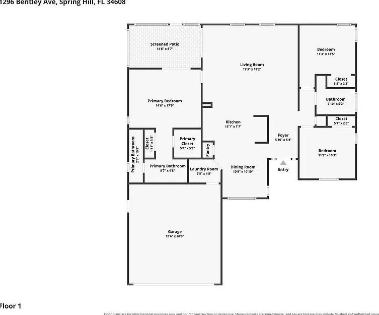 3 bed, 2.0 bath, 1441 sqft, $1,885 — Photo 2