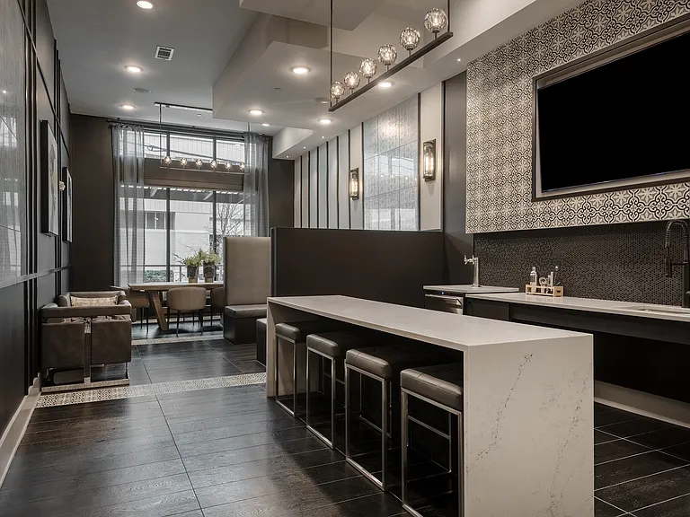 Modern Speakeasy With Bar-style Seating