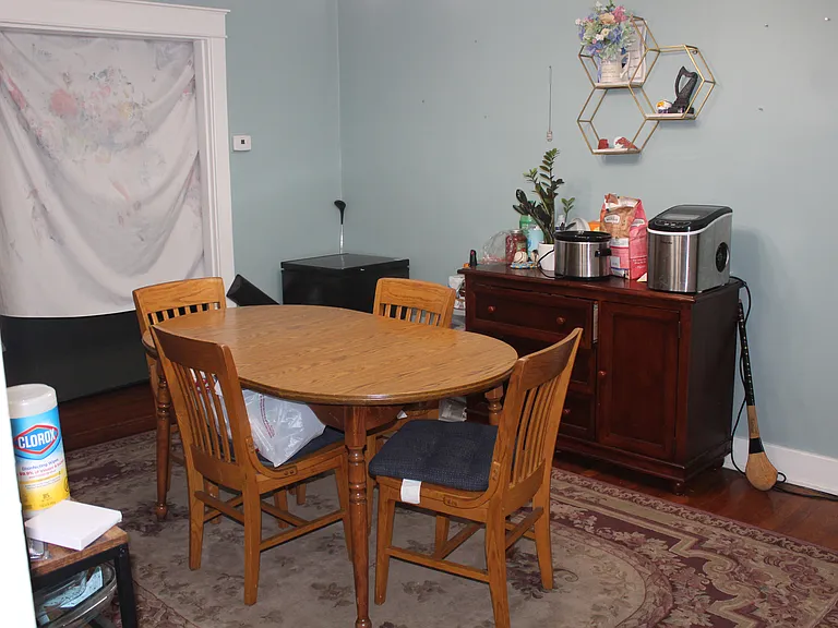 Painted dining room