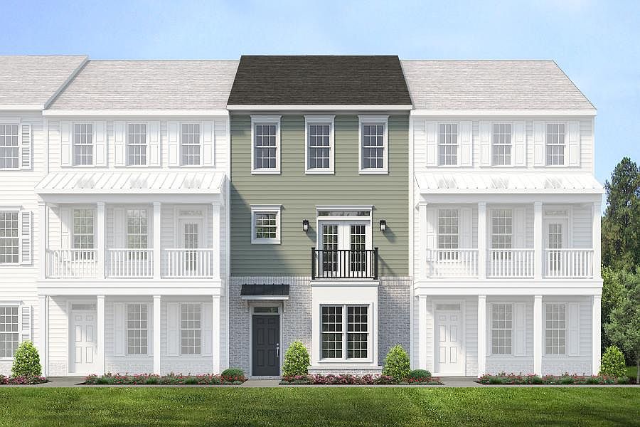 Davis I - Elevation Only Available In Cosby Village Townhomes
