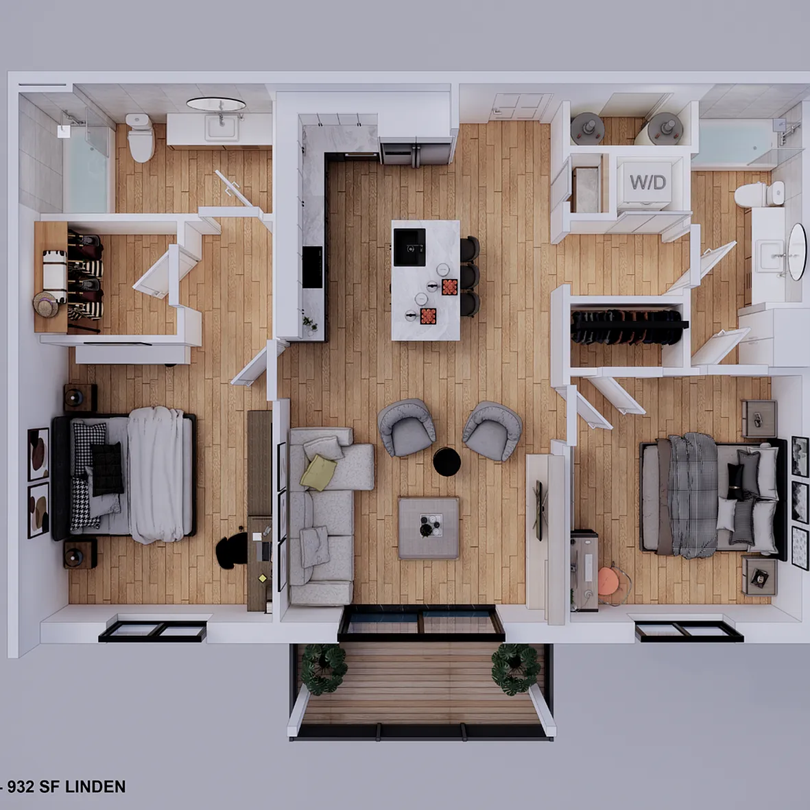 Floor plan The Linden