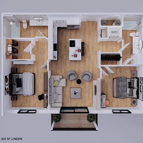 Floor plan The Linden