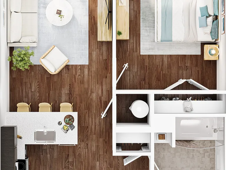 One Bedroom _ A1.1