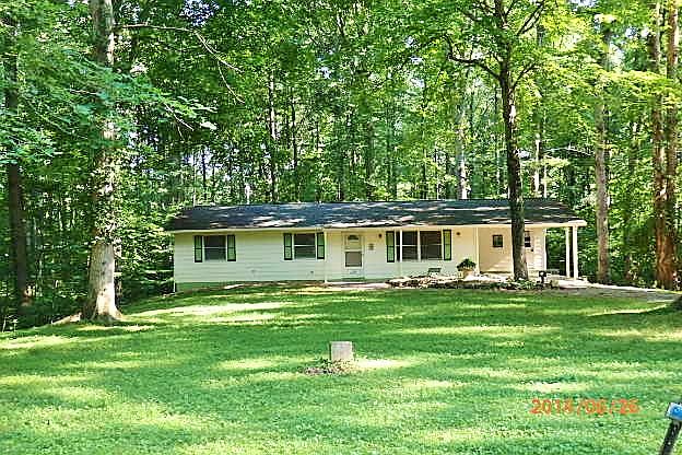 Nestled in the woods