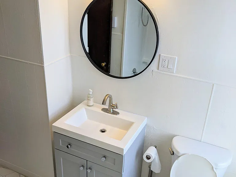 New bathroom fixtures