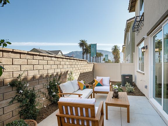 Backyard patio