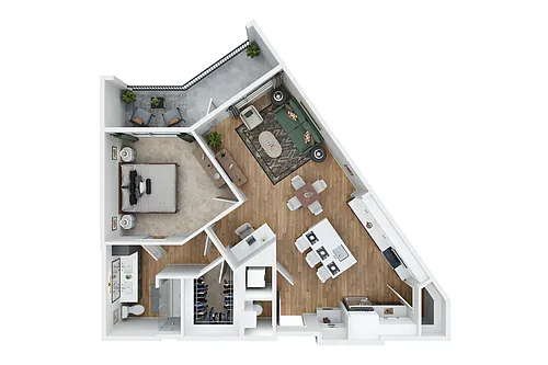 Floor plan A21