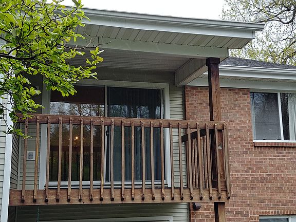 Covered balcony