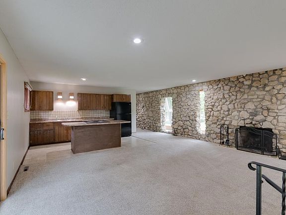 Main floor "great room" design offers an open concept with the kitchen, dining and living room areas all together in one spot!