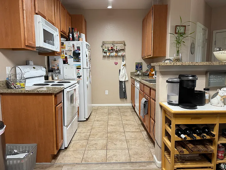 Granite Countertops and Tile Flooring