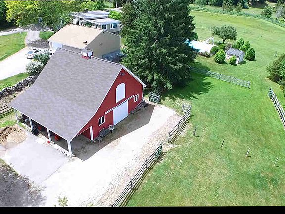 Barn and tractor shed