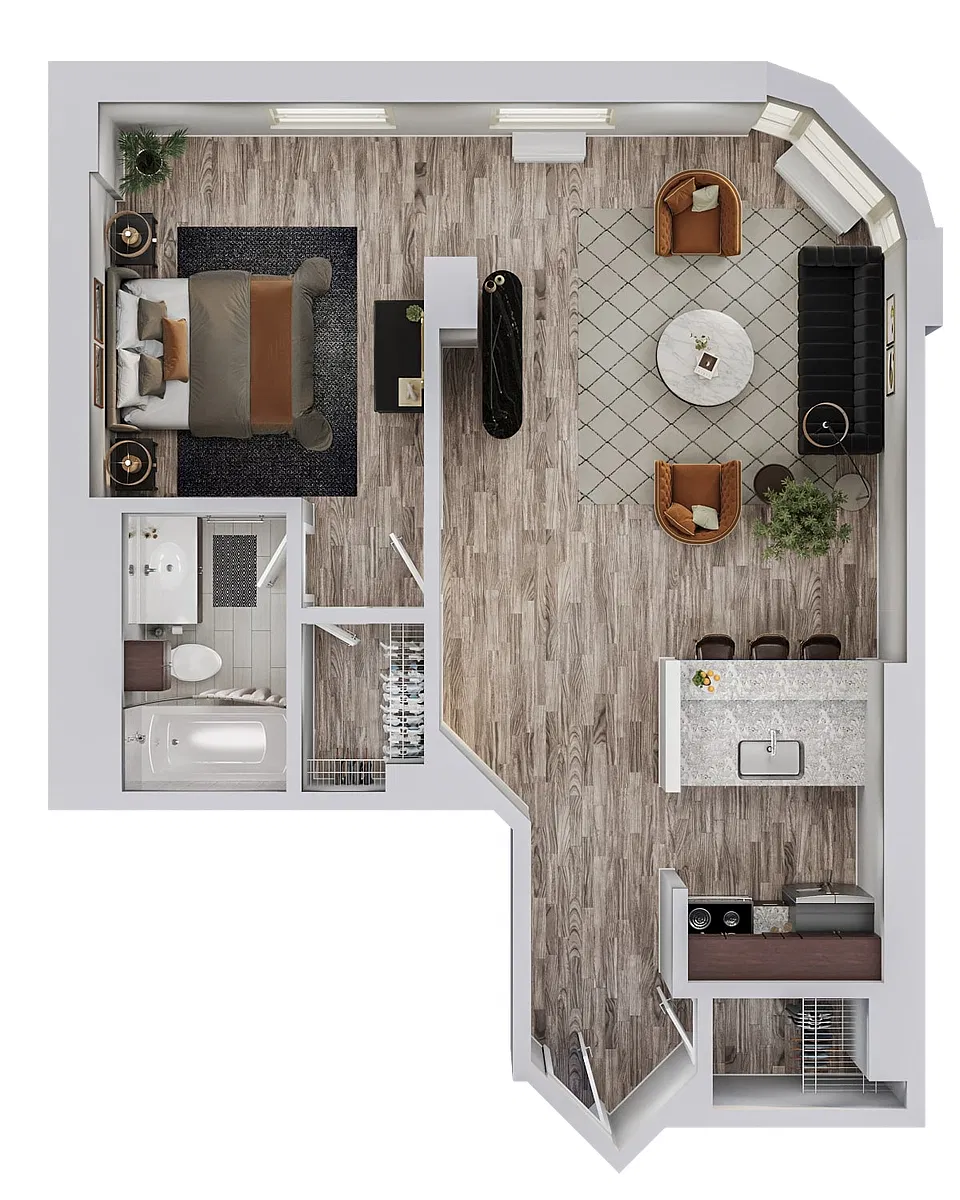 Floor plan J