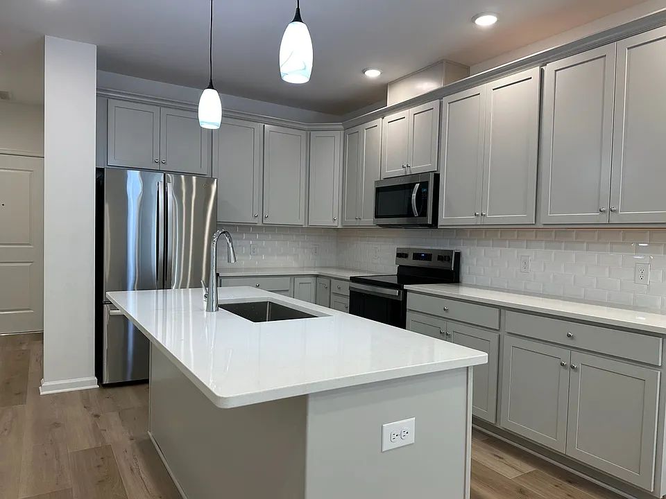 Kitchen and Island