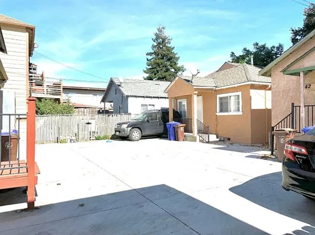 Outdoor parking off street